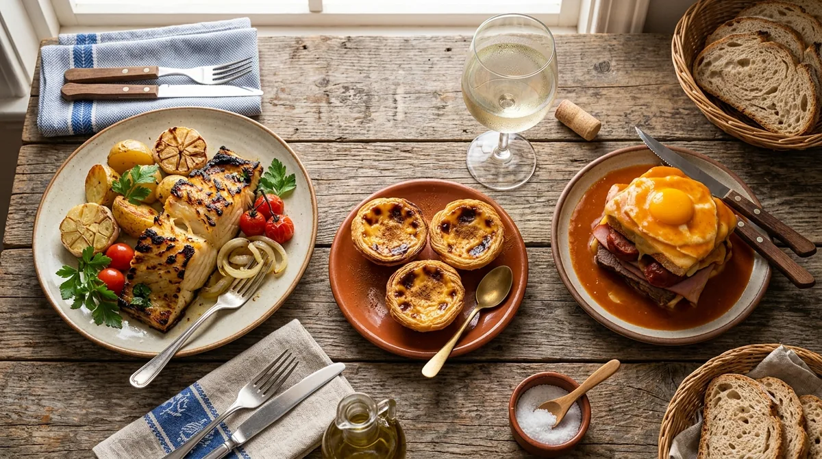 comida típica para quem está em dúvida entre Lisboa ou Porto