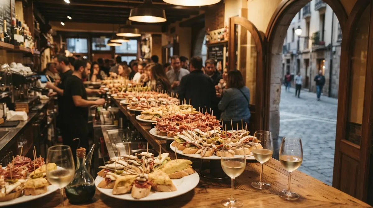 O que fazer em Bilbao: rota de pintxos em bar tradicional no Casco Viejo