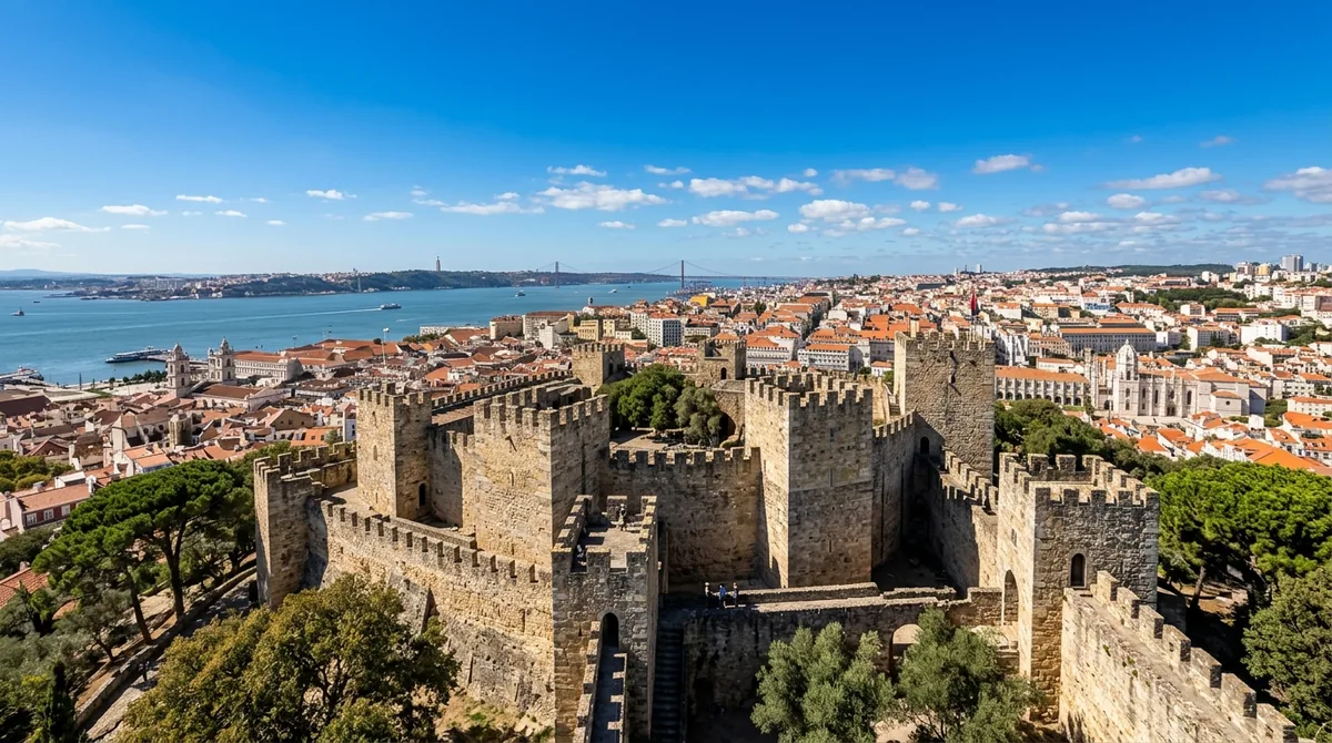 Castelo de São Jorge, parada do roteiro de 3 dias em Lisboa
