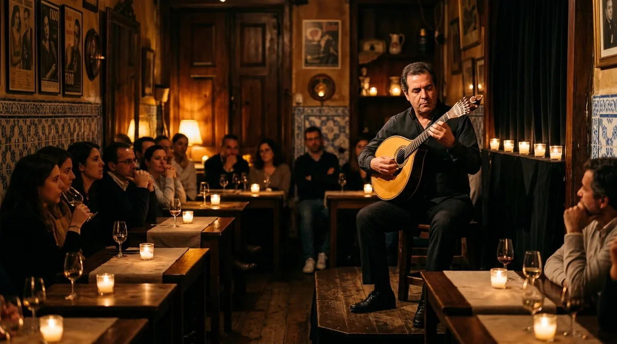 noite de fado, fecho do dia no roteiro de 3 dias em Lisboa