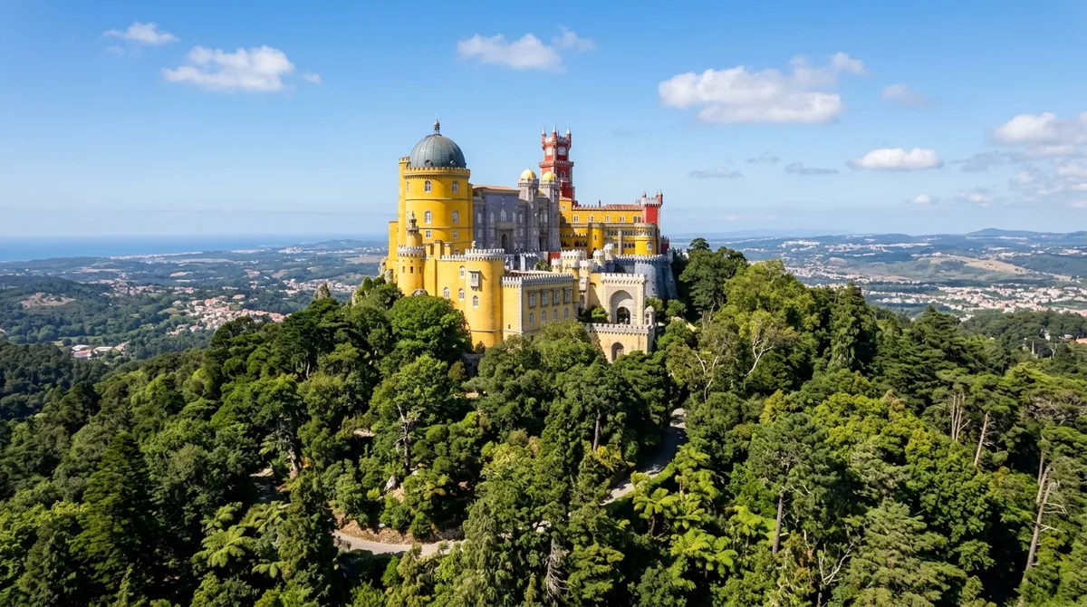 Palácio da Pena em Sintra, terceiro dia do roteiro de 3 dias em Lisboa