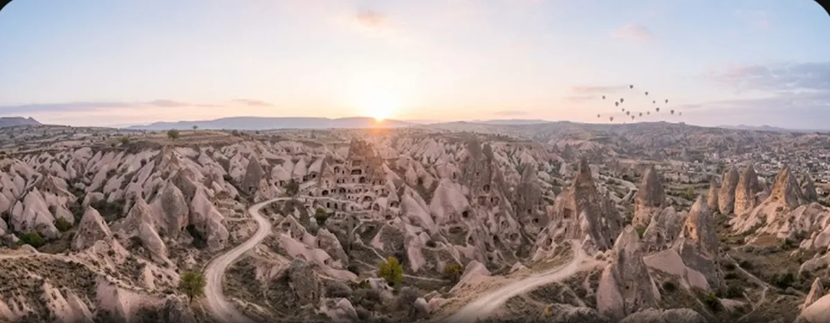 Chaminés de fada em Göreme, Capadócia, Turquia